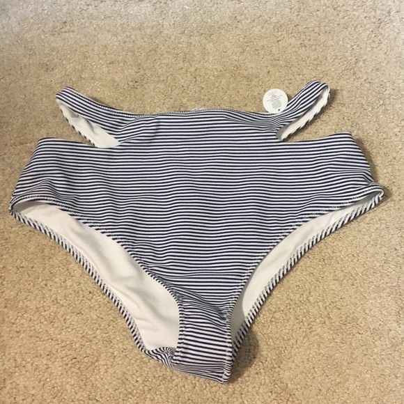 Forever 21 Other - Forever 21 high waisted swim bottoms with cut outs